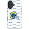 NFL Los Angeles Rams White Logo Blast iPhone 16 Plus Impact Case